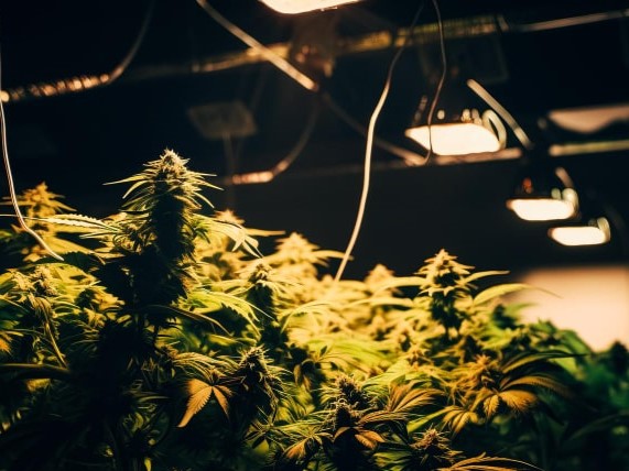 Cannabis growth phase light