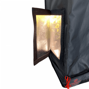 Das Sichtfenster des Bonsanto Grow Zeltes