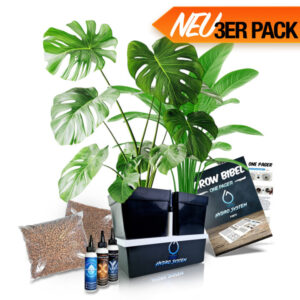 NutrientFlow Hydrosystem v 3.0 - NEU 3er Set - Komplettset inkl. Dünger
