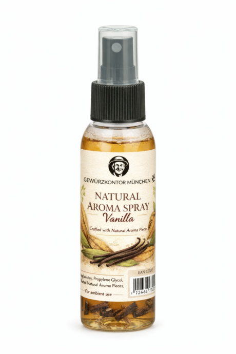 Bourbon Vanille Geschmackspray – 100 % natürlich & lebensmittelecht