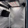 Innenansicht des Bonsanto Grow-Zelts mit LED und Filter