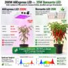 Vergleich Bonsanto 35 Watt LED gegen 200 Watt Billig-LED