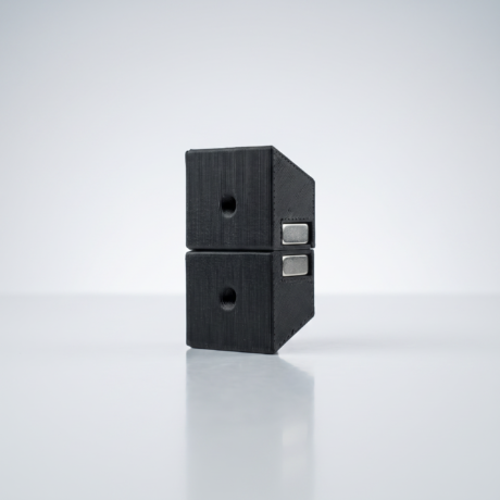 Magnetische Verbindung der beiden Halterungen